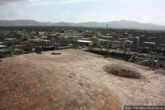 Зенджан с высоты птичьего полета.