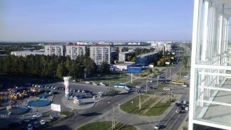 Ангарск с высоты птичьего полета.