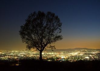 Ночная панорама Нары