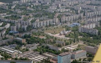 Северодонецк с воздуха.