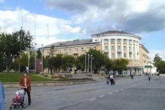 Город Трёхгорный.