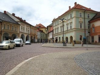 На одной из улиц города Штернберк.