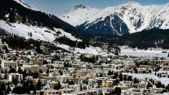 Панорама Давоса
