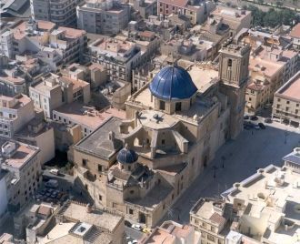 Эльче вид с высоты.