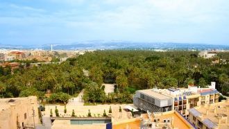 Вид на город с базилики Санта-Мария, Эль