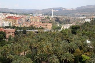 Эльче с высоты птичьего полета.