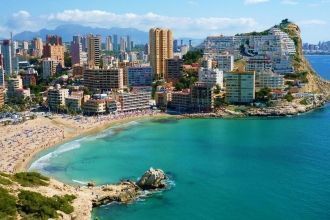 Фото Эльче с геликоптера.