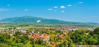 Панорама Самобора.&nbsp;