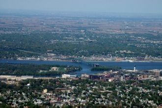 Беттендорф с высоты.