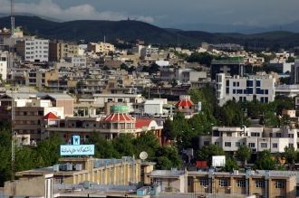 Панорама города Захедан.