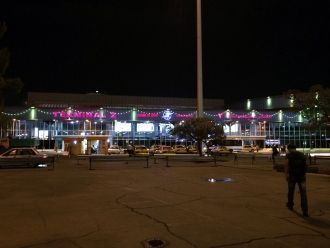 Ночная жизнь в городе Захедан.