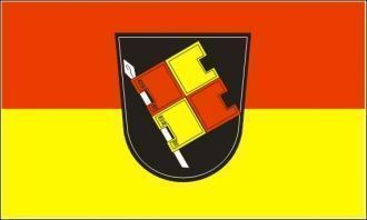 Флаг города Вюрцбург.