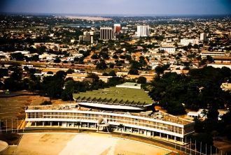 Здание парламента Ломе, Того.