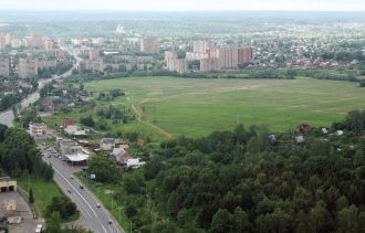 Вид на Истру с высоты