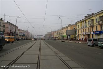 Проспект Мира, вид на юг в сторону просп