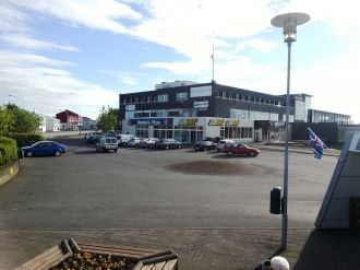 Улицы города Селфосс. Исландия.