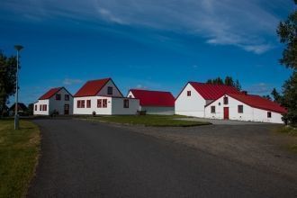 Жилые кварталы Селфосса. Исландия.