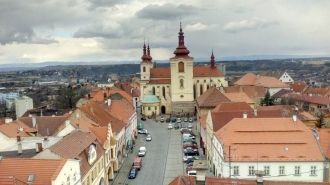 Жатец с высоты птичьего полета