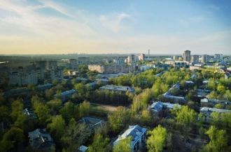 Лыткарино с высоты