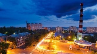 Ночной вид Лыткарино