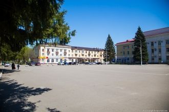 Жигулёвск, общий вид центральной площади