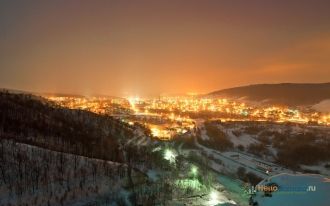 Жигулевск самарская область ночью.