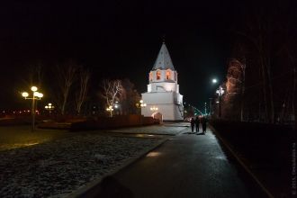 Сызрань ночью.