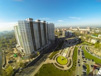 Пушкино с высоты