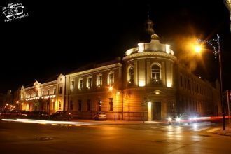 Ночные улицы Чачака