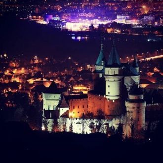 Ночная панорама Бойнице