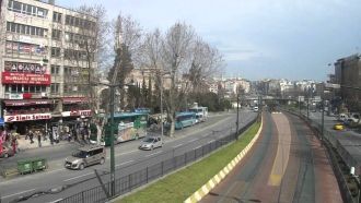 Осенняя улица Аксарая.