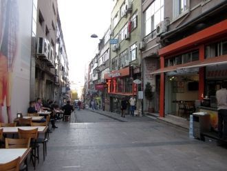 Улица в Аксарае.