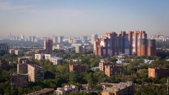 Химки вид с высоты.