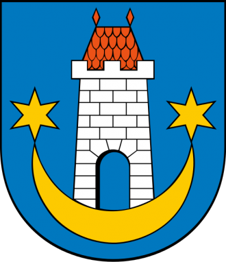 Герб города Казимеж-Дольны.