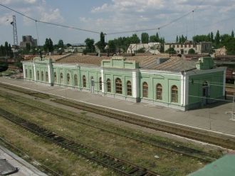Железнодорожная станция.
