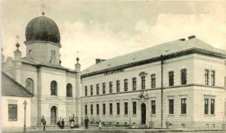 Город Брезно в прошлом.