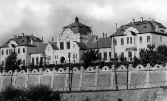 Старое фото Кежмарока.