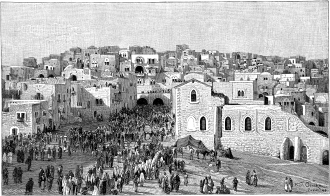История города Вифлеем, Израиль.