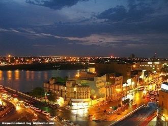 Панорама города Ахваз.