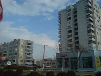 Улица города Нова Загора.