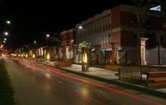 Ночные улицы Вране