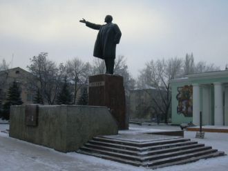 Памятник Ленину.