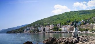 Город Опатия - жемчужина Адриатики.