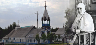 Старое фото. Православный Приход храма в