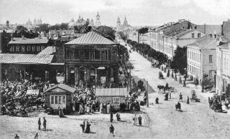 Шкловский базар, 1884 год.