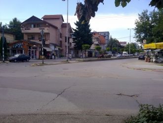 Улица города Тетово.