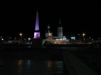 Ночной город Канск.