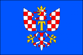 Флаг Моравска-Тршебова.