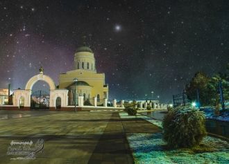 Ночной Вольск.