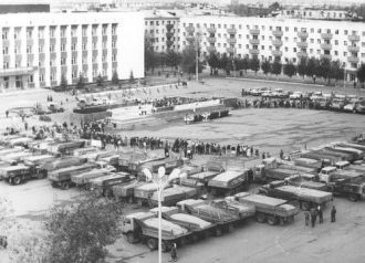 Митинг сельчан Краснокамского района и т